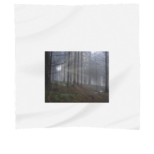 Landscape Nature Forest Trees Scarf