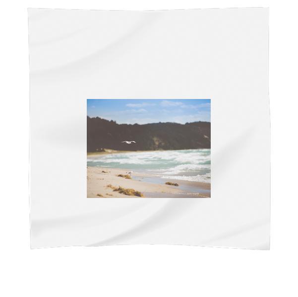 Photography Of Beach During Daytime Scarf