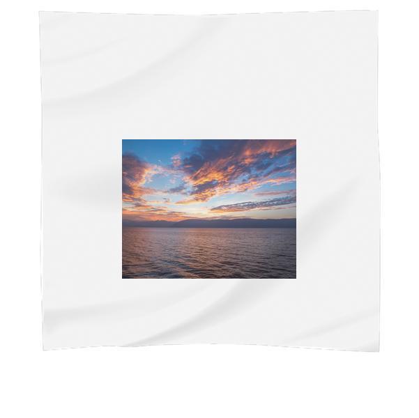 Body Of Water Under Cloudy Sky During Daytime Scarf