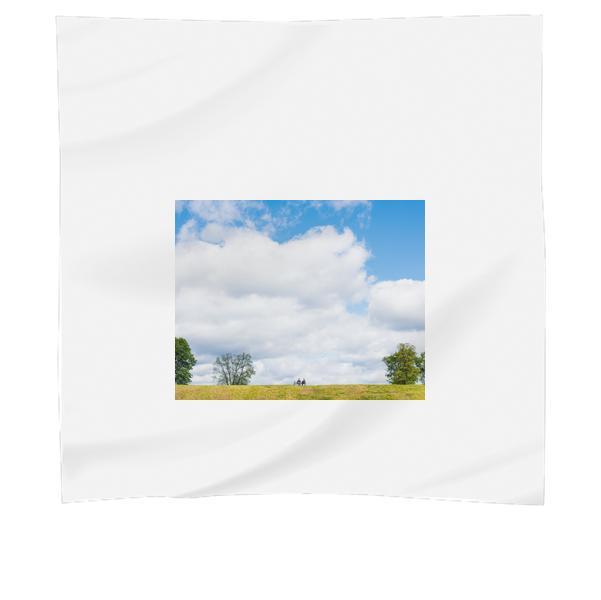 Nature People Clouds Trees Scarf