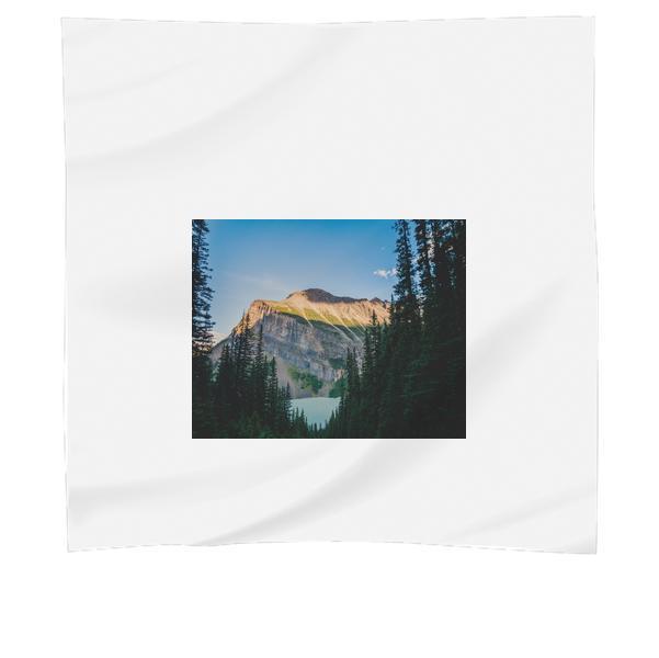 Rocky Mountain During Daytime Scarf