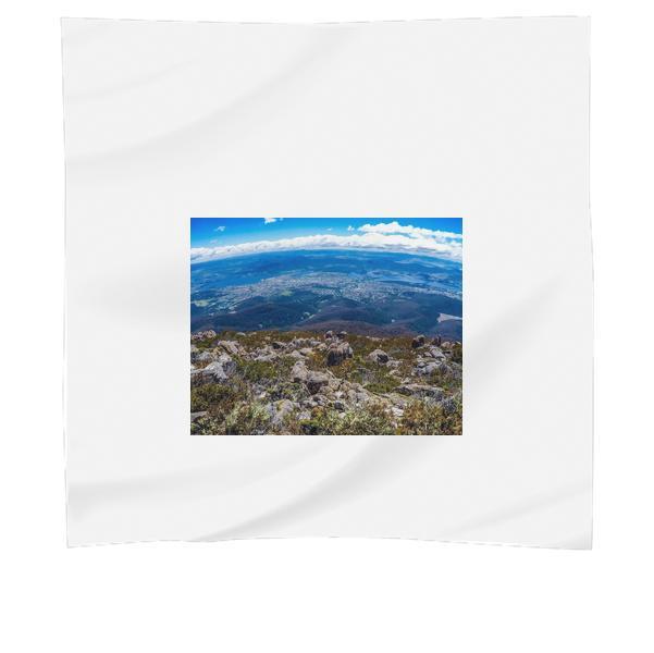 Sea Landscape Mountains Nature Scarf