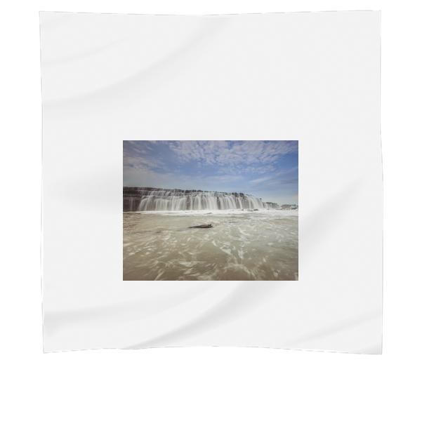 Sea Landscape Mountains Nature Scarf