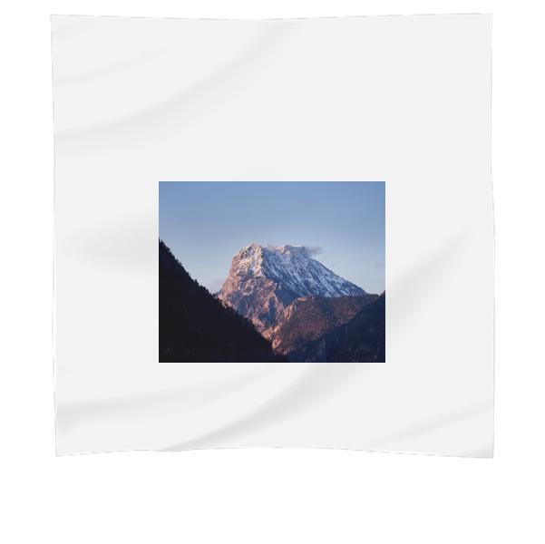 Snow Landscape Nature Mountain Scarf