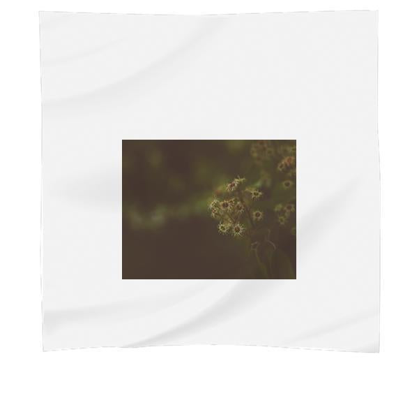 Selective Focus Photography Of White Petaled Flower At Daytime Scarf