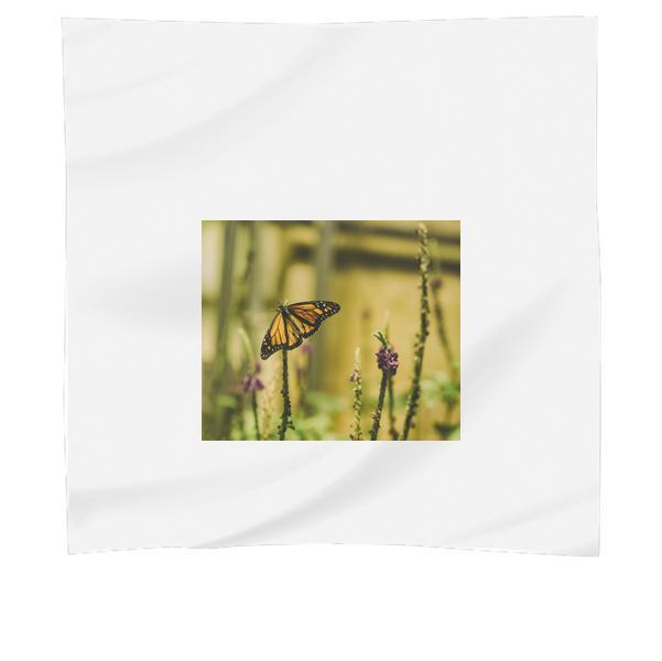 Nature Flowers Plant Insect Scarf