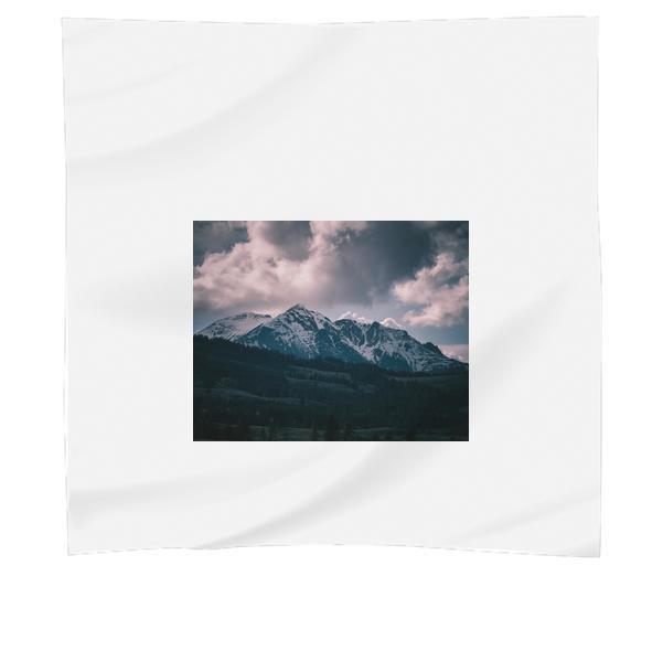 Snow Landscape Nature Sky Scarf