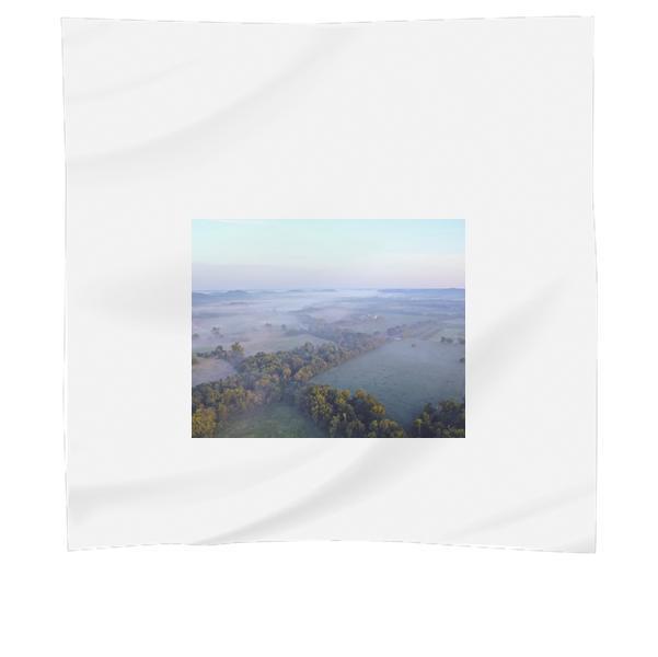 Aerial View Of Green Trees During Daytime Scarf