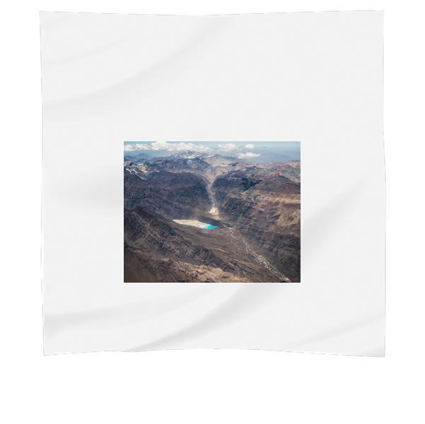 Brown Mountain During Daytime Scarf