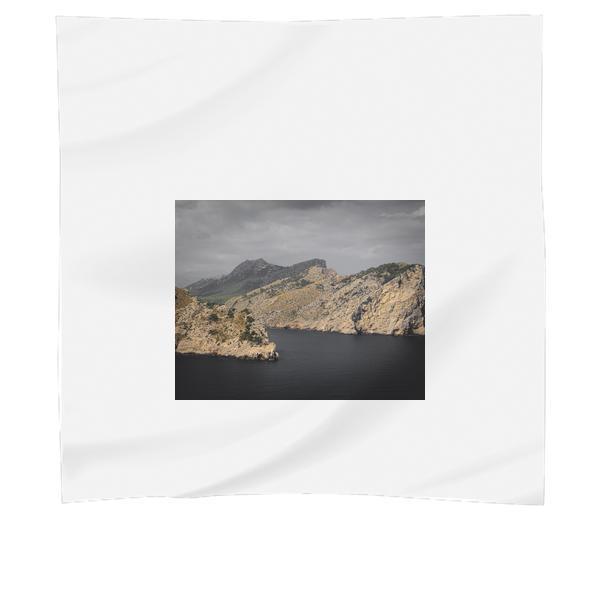 Sea Landscape Mountains Nature Scarf