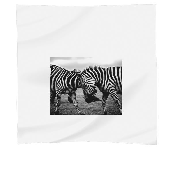 BlackAndWhite Africa Animals Wilderness Scarf