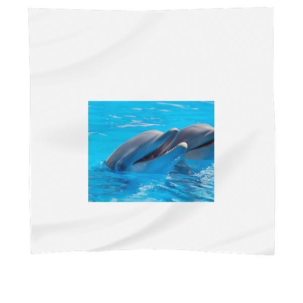 2 Dolphin During Daytime Scarf