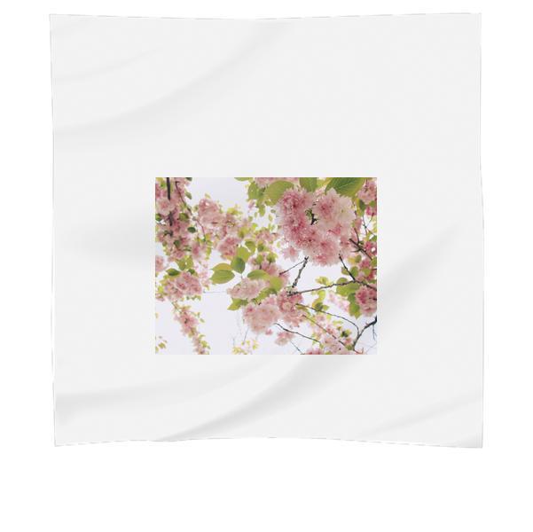 Pink Petaled Flower At Daytime Scarf