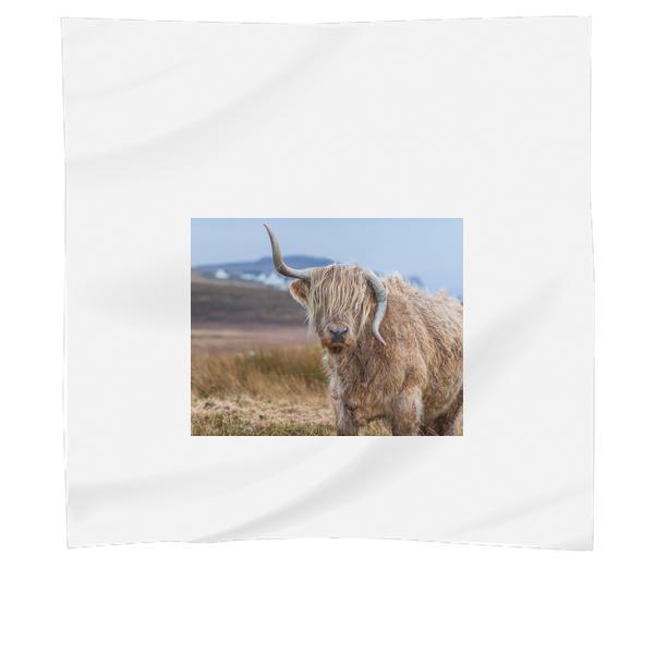 Tilt Shift Photography Of Brown With Horns Legged Animal At Daytime Scarf