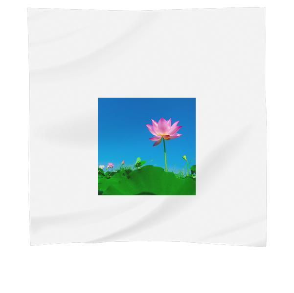 Pink Flower Near Green Leaves During Daytime Scarf