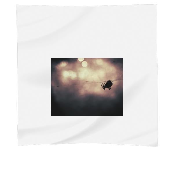 Animal Silhouette Bokeh Insect Scarf