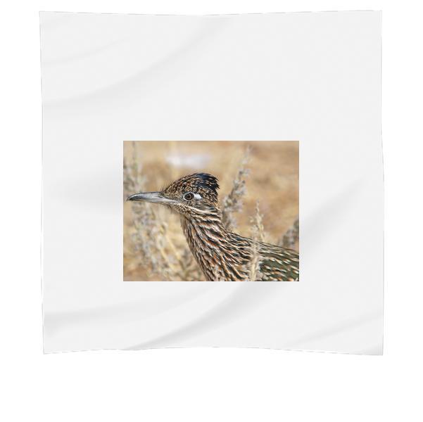 Brown And Black Feathered Bird Scarf