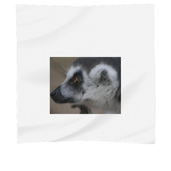 Animal CloseUp View Close To Lemur Catta Scarf