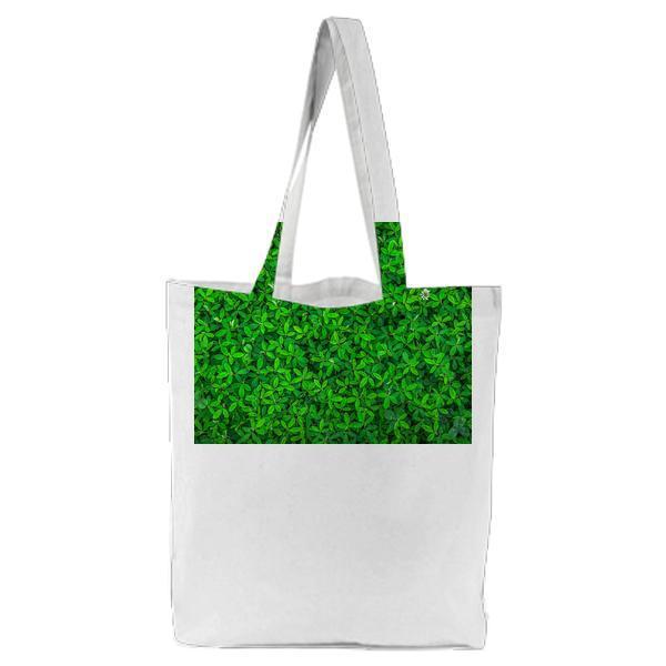 Green Leaf Plant Tote Bag