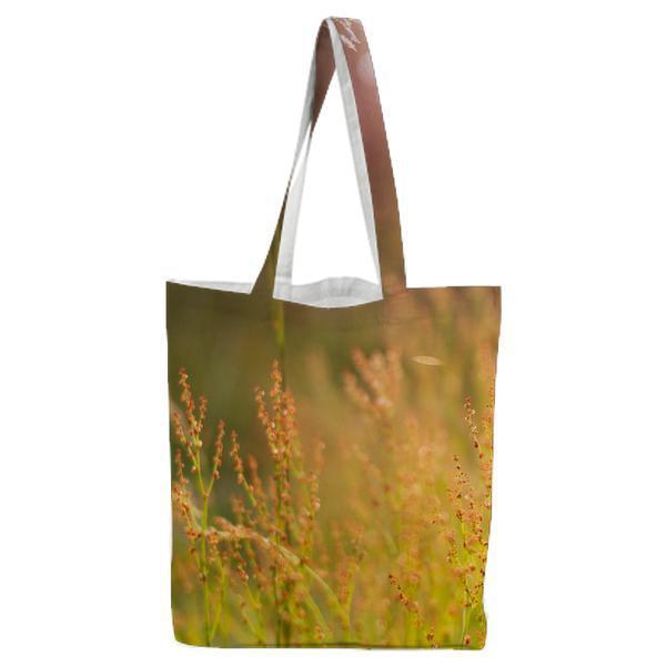 Macro Photography Of Green Plants Tote Bag