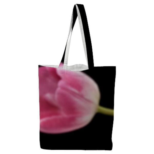 White Pink Flower On Close Up Photography Tote Bag