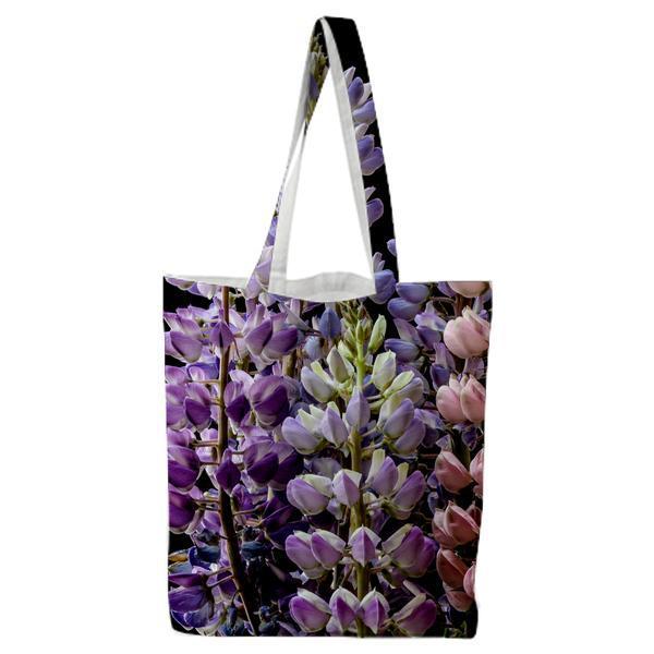 Pink Flowers In Close Up Photography Tote Bag