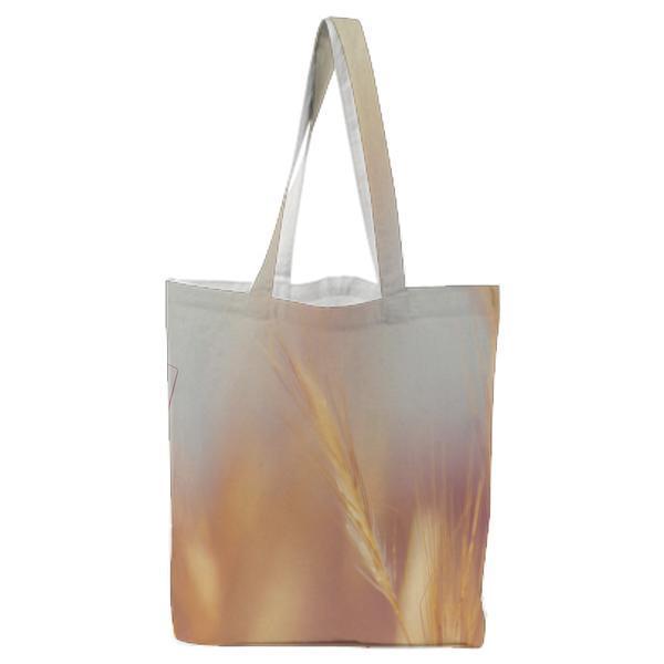 Nature Grass Plant Macro Tote Bag