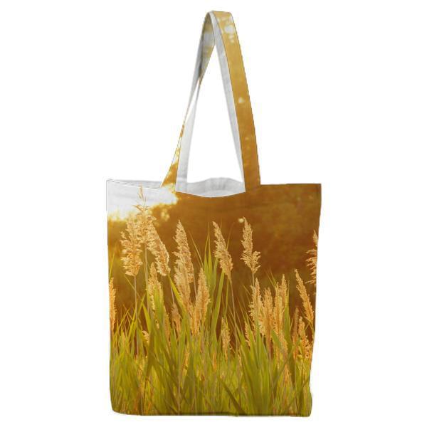 Green Grass Tote Bag