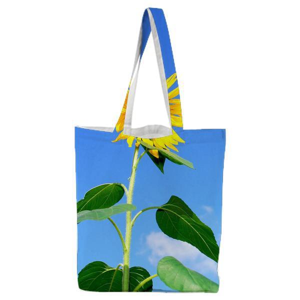 Sunflower Blooming During Daytime Tote Bag