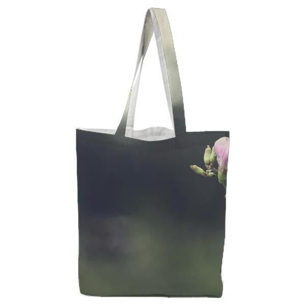 Nature Petals Flower Macro Tote Bag
