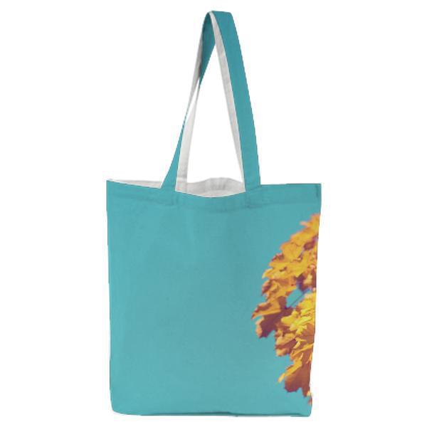 Yellow Leave Tree Under Blue Sky During Daytime Tote Bag