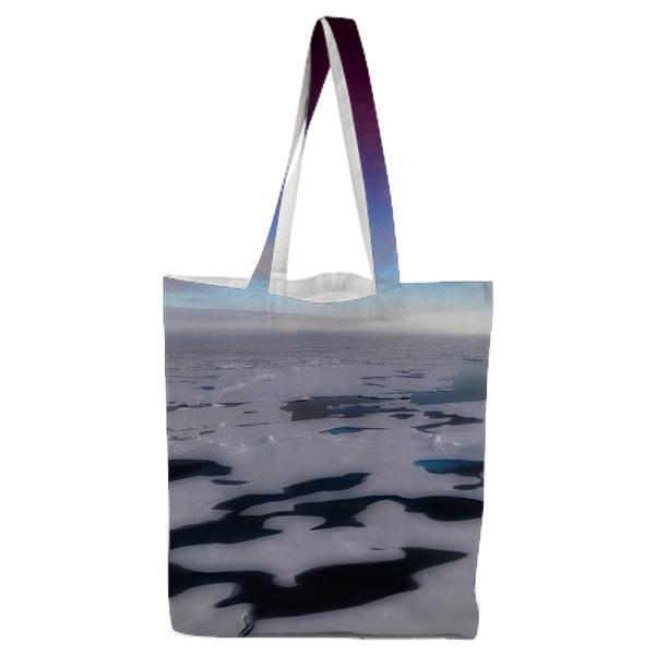 Water Freezes On Daytime Tote Bag