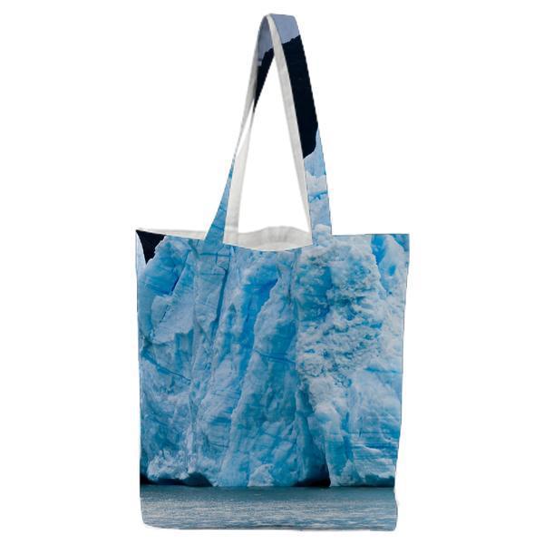 Ice Burg Floating On Water During Daytime Tote Bag