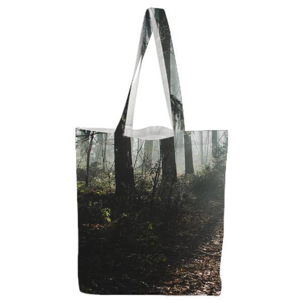 Dawn Landscape Nature Sunset Tote Bag