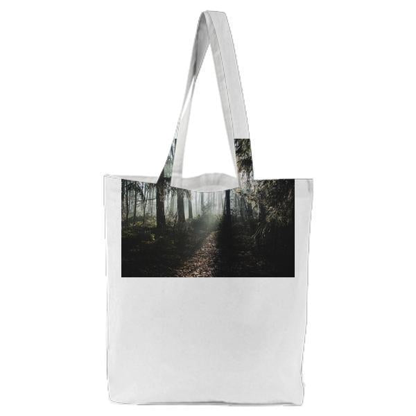 Dawn Landscape Nature Sunset Tote Bag