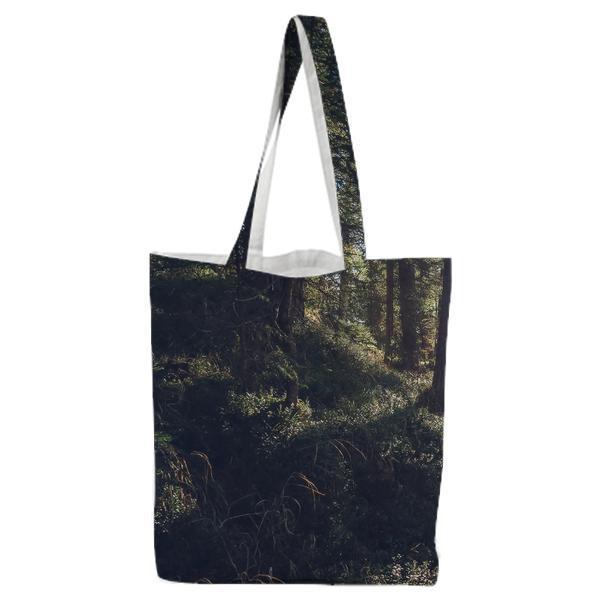 Forest During Daytime Tote Bag