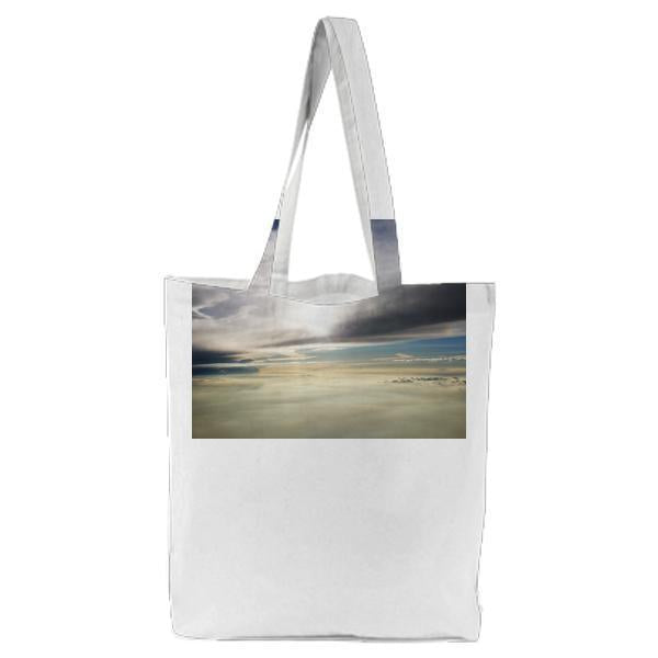 Sea Clouds Photography During Daytime Tote Bag