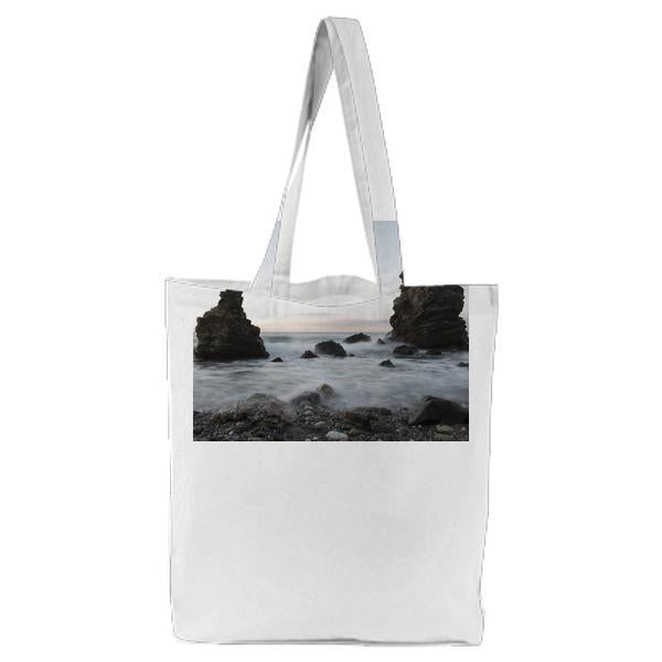 Sea Dawn Landscape Nature Tote Bag