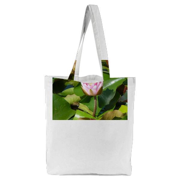 Pink Lily Tote Bag