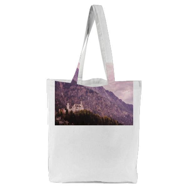Mansion In The Middle Of Forest During Daytime Tote Bag