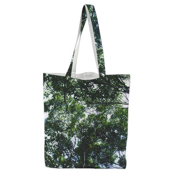 Wood Dawn Landscape Nature Tote Bag