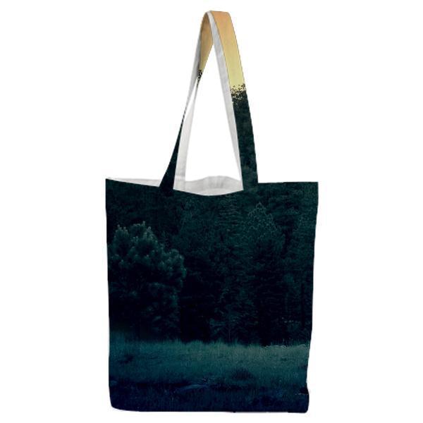 Dawn Nature Sunset Night Tote Bag