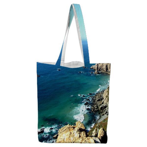 Rockyscape During Daytime Tote Bag