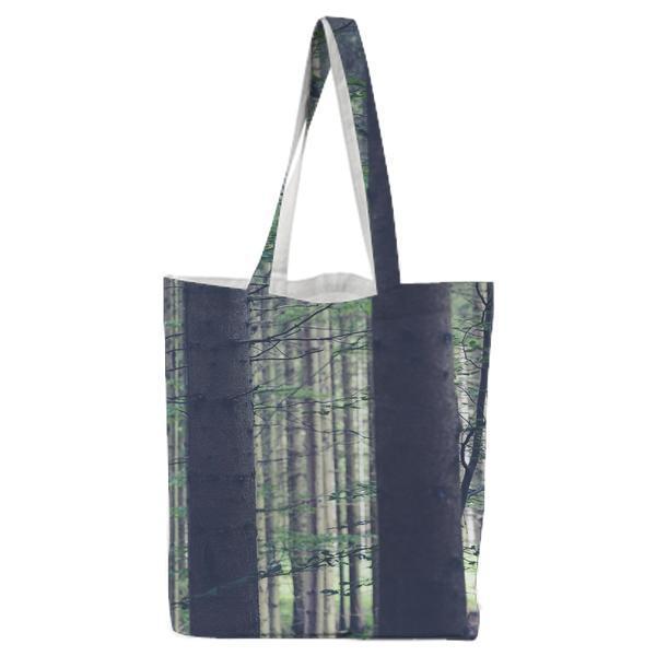 Forest During Daytime Tote Bag