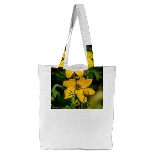 Nature Flowers Plant Closeup Tote Bag