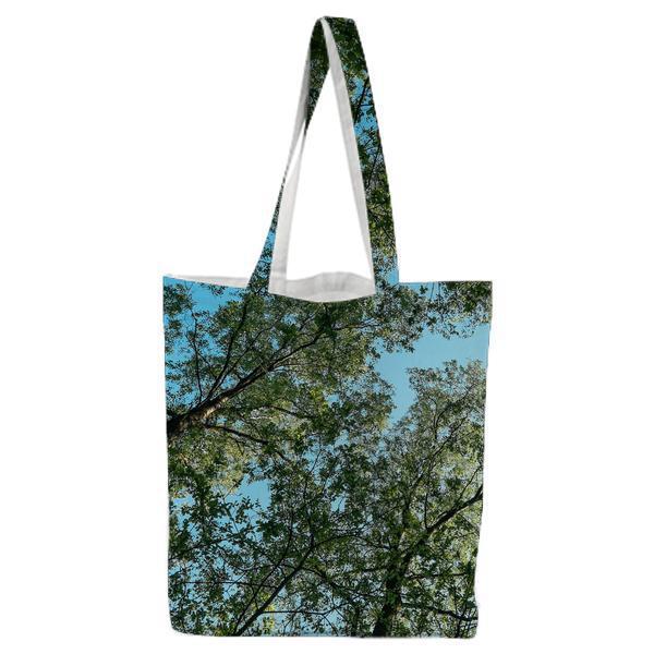Nature Forest Trees Perspective Tote Bag