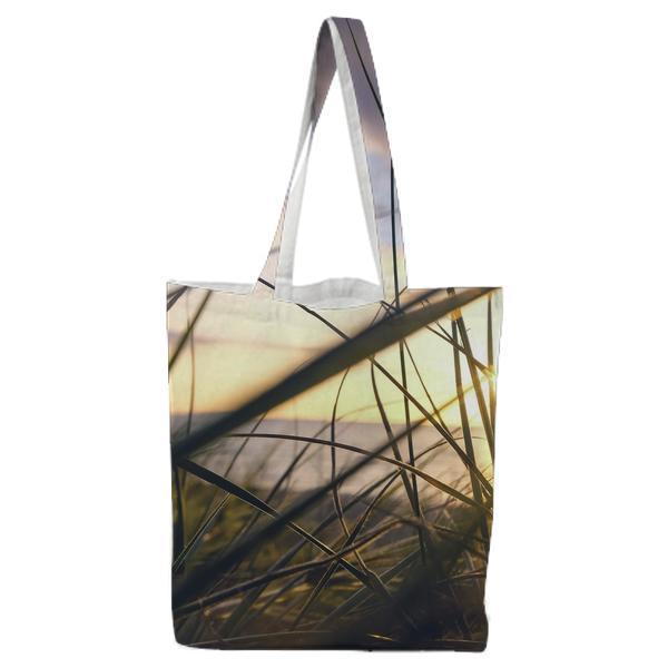 Nature Sunset Sunshine Sunrise Tote Bag