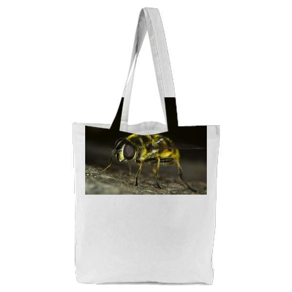 Nature Insect Macro Fly Tote Bag