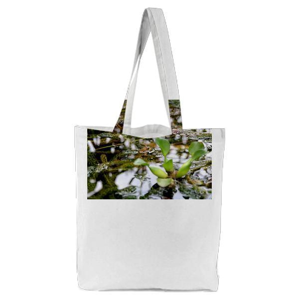 Green Leaf Plant During Daytime Tote Bag