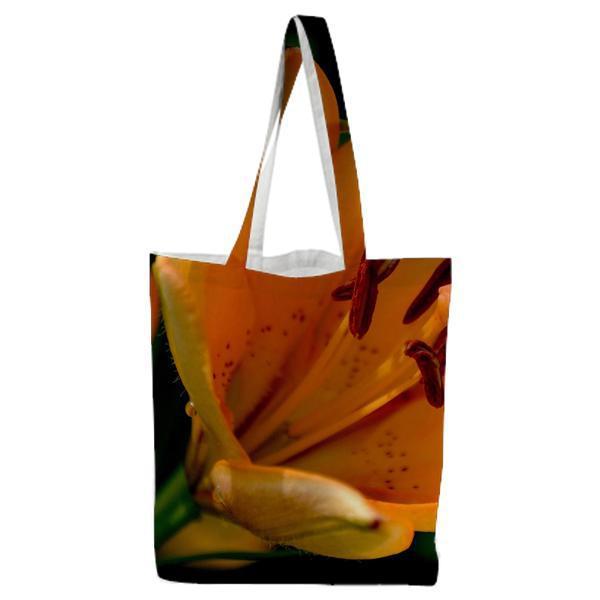 Macro Shot Of Yellow Flowers Tote Bag